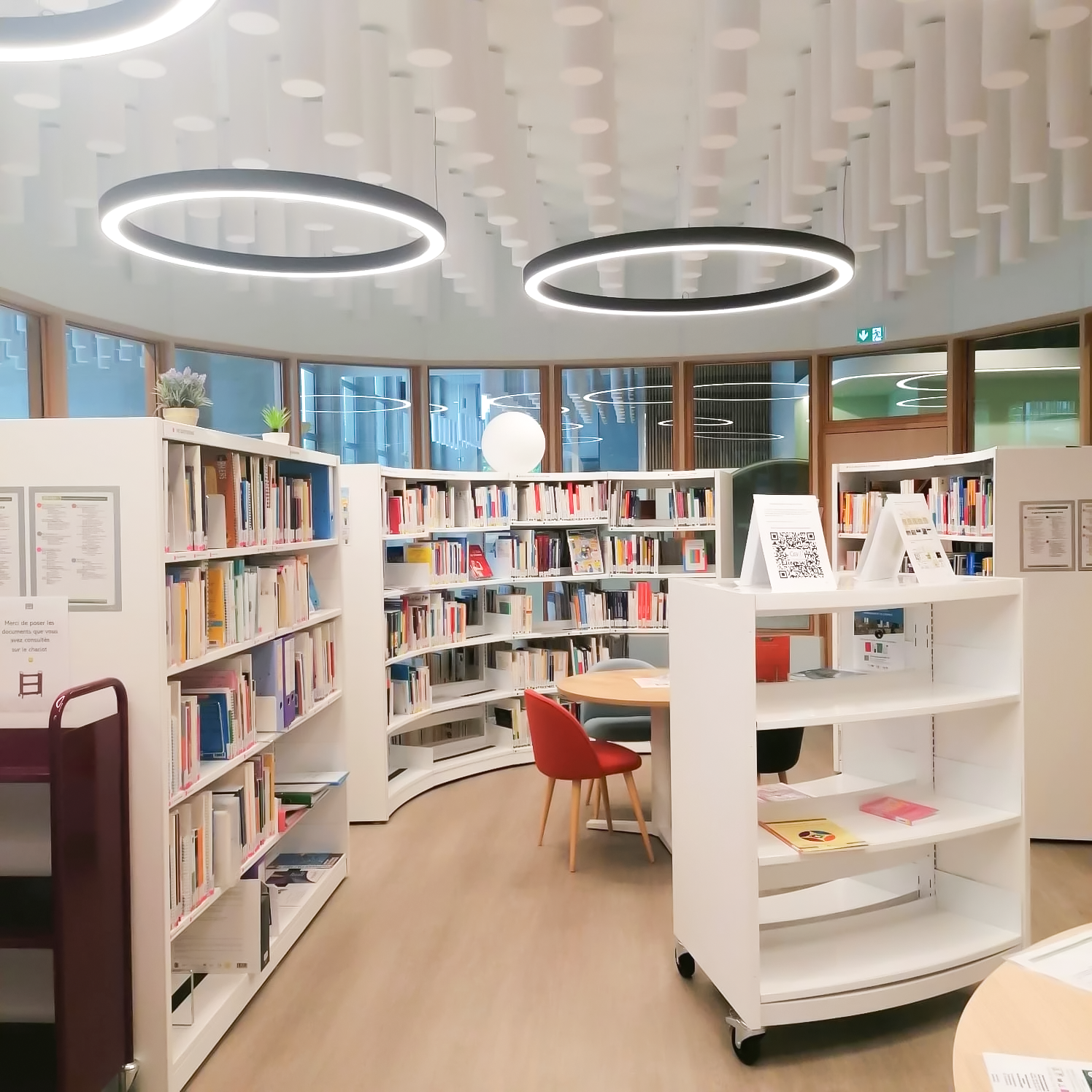 Photo du centre de documentation du CRAIF